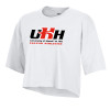 Thumbnail image for  Champion Womens White Crop Tee