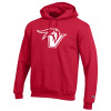 Thumbnail image for  Champion Scarlet Red Fleece Hoodie