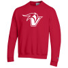 Thumbnail image for  Champion Scarlet Red Fleece Crew