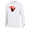 Thumbnail image for  Champion White Long Sleeve T Shirt