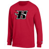 Thumbnail image for  Champion Red Long Sleeve T Shirt