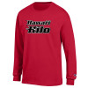 Thumbnail image for  Champion Red Long Sleeve T Shirt