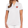 Thumbnail image for  Callaway Womens White Tulip Sleeve Zip Polo