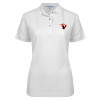 Thumbnail image for  Womens Silk Touch White Pique Polo