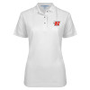 Thumbnail image for  Womens Silk Touch White Pique Polo