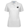 Thumbnail image for  Womens Silk Touch White Pique Polo
