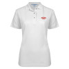 Thumbnail image for  Womens Silk Touch White Pique Polo