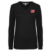 Thumbnail image for  Womens Black VNeck Sweater