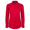 Thumbnail image for  Womens Red Twill Button Down Long Sleeve 