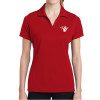 Thumbnail image for  Womens Red Dry Mesh Polo