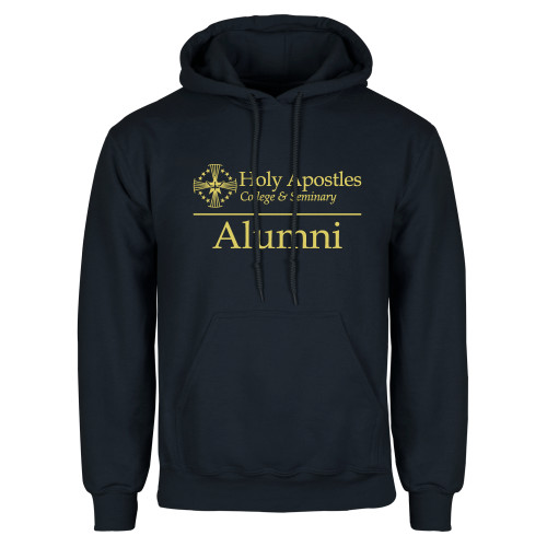 Navy Fleece Hoodie - Alumni Horizontal