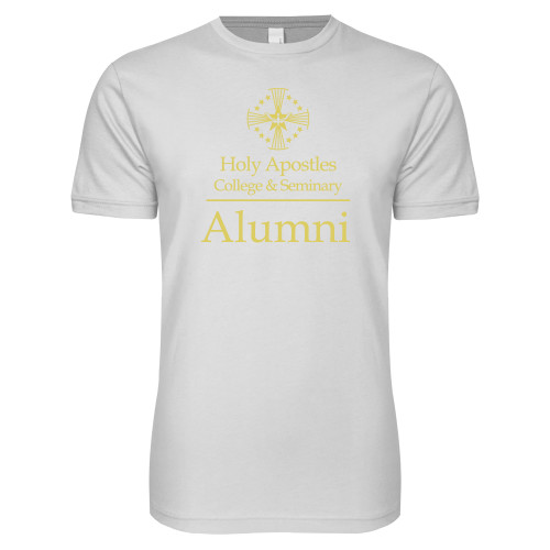  Next Level White SoftStyle T Shirt - Alumni Stacked