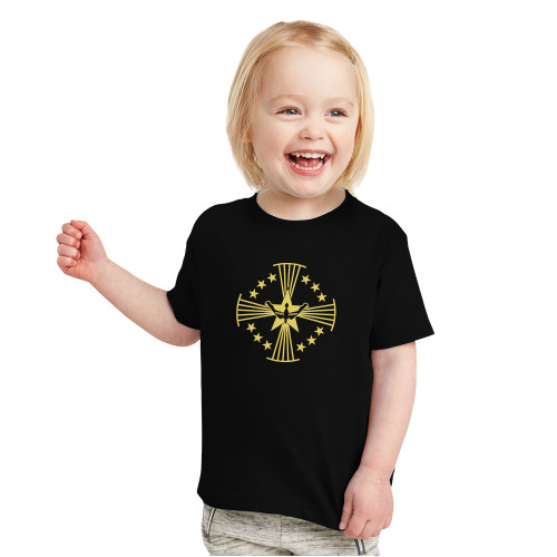  Toddler Black T Shirt - Core Logo
