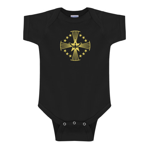  Black Infant Onesie - Core Logo