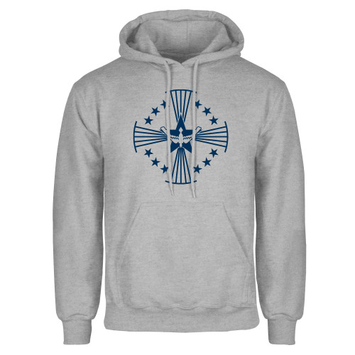  Grey Fleece Hoodie - Core Logo