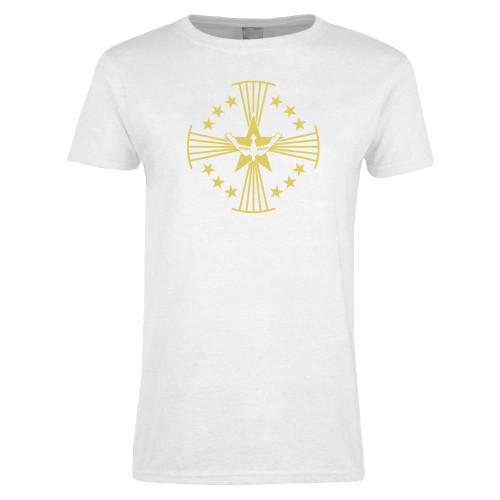  Womens White Short Sleeve Tee - Core Logo