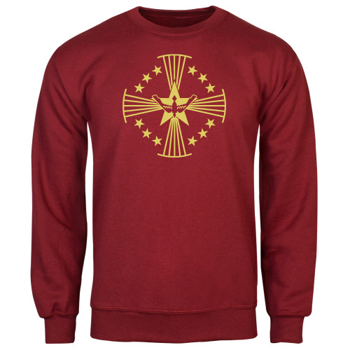  Cardinal Fleece Crew - Core Logo