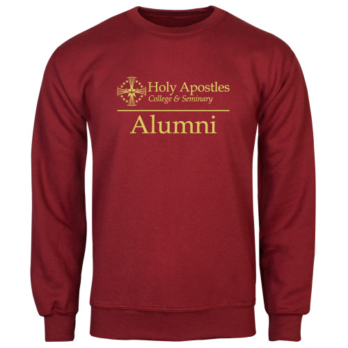  Cardinal Fleece Crew - Alumni Horizontal