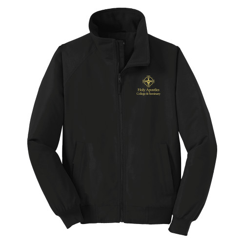  Black Charger Jacket - Core Logo Stacked