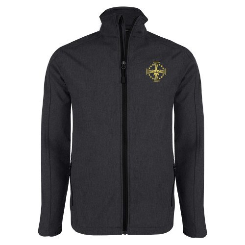  Charcoal Heather Softshell Jacket - Core Logo