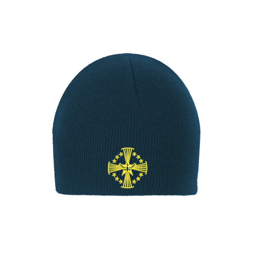 Navy Knit Beanie - Core Logo