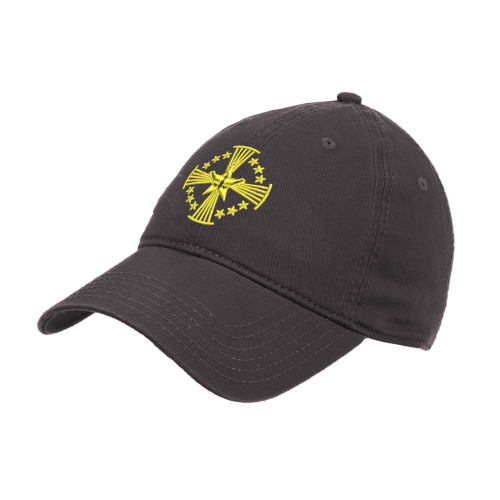  Charcoal Unstructured Adjustable Low Profile Hat - Core Logo
