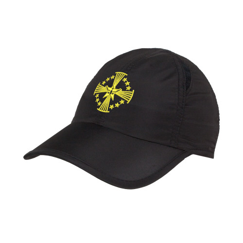  Womens Black Performance Cap - Core Logo