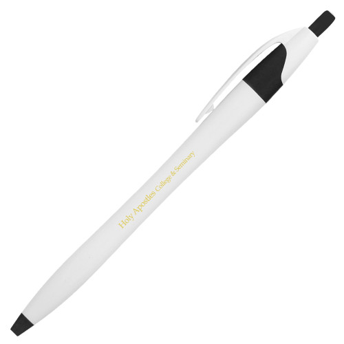 Holy Apostles Dart White/Black Pen w/Blue Ink