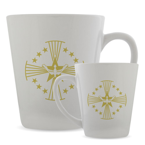  Full Color Latte Mug 12oz - Core Logo