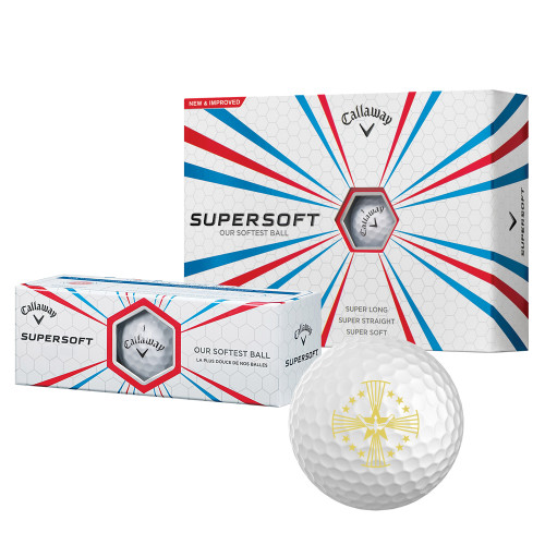  Callaway Supersoft Golf Balls 12/pkg - Core Logo