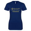 Thumbnail image for  Next Level Womens Navy Boyfriend Tee