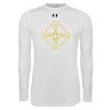 Thumbnail image for  Under Armour White Long Sleeve Tech Tee