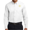 Thumbnail image for  White Twill Button Down Long Sleeve