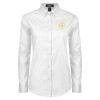 Thumbnail image for  Womens White Twill Button Down Long Sleeve