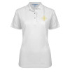 Thumbnail image for  Womens Silk Touch White Pique Polo