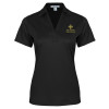 Thumbnail image for  Womens Black Performance Fine Jacquard Polo