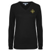 Thumbnail image for  Womens Black VNeck Sweater