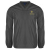 Thumbnail image for  Charcoal V Neck Raglan Windshirt