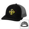 Thumbnail image for  Richardson Black/Charcoal Trucker Hat