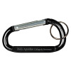 Thumbnail image for  Black Carabiner with Split Ring