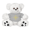 Thumbnail image for  Plush Big Paw 8 1/2 inch White Bear w/Grey Shirt