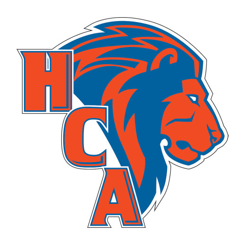  Medium Decal - HCA Lion 3 Color