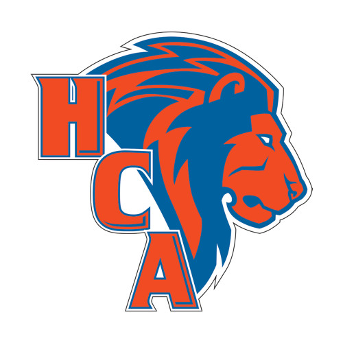  Small Decal - HCA Lion 3 Color