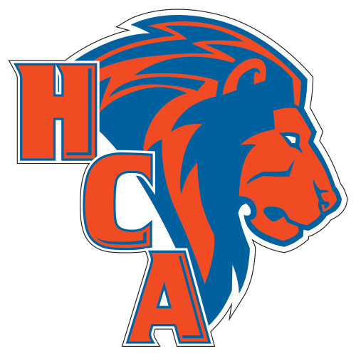  Extra Large Decal - HCA Lion 3 Color