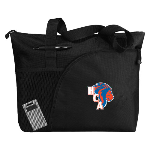  Excel Black Sport Utility Tote - HCA Lion 3 Color
