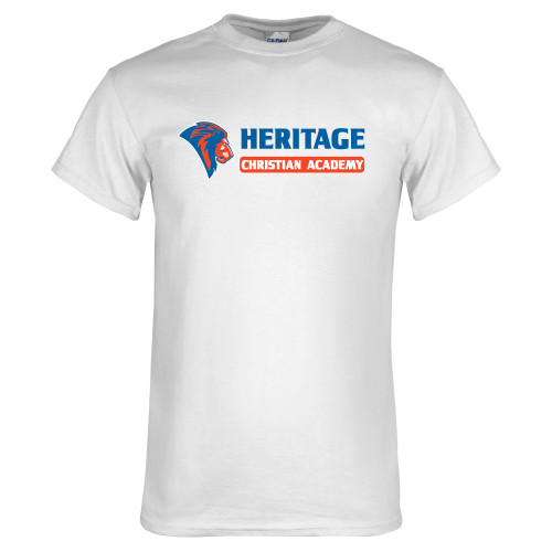  White T Shirt - HCS Horizontal