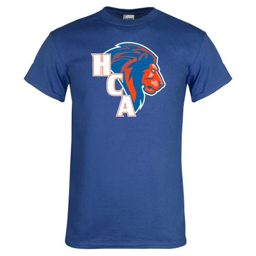  Royal T Shirt - HCA Lion