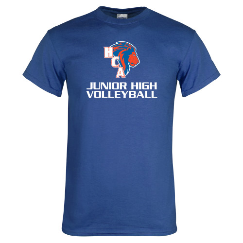  Royal T Shirt - Junior High Volleyball