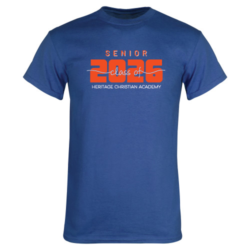  Royal T Shirt - Heritage Christian Academy - CLASS OF 2026