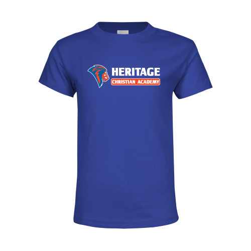 Youth Royal T Shirt - HCS Horizontal